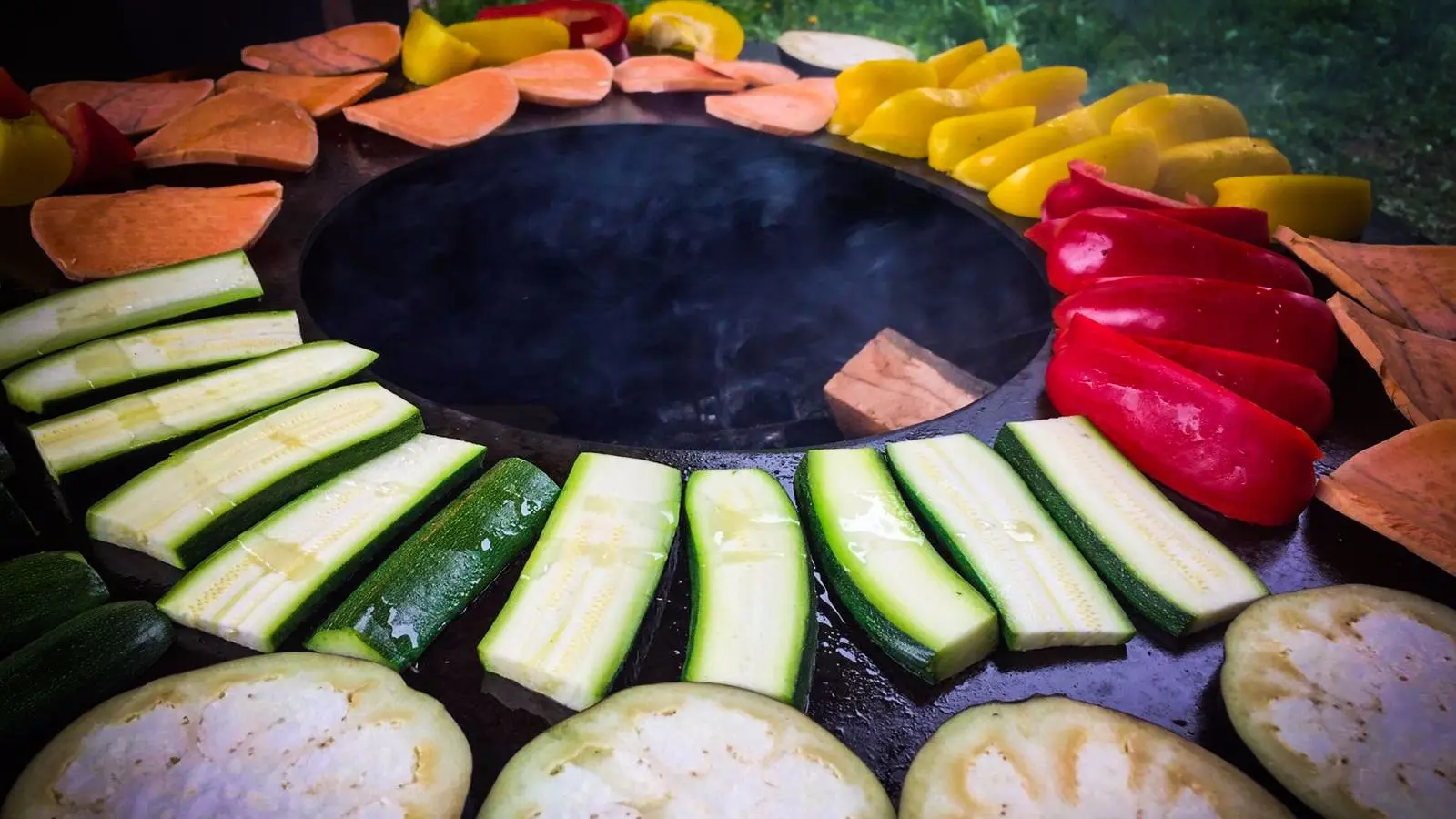 Grillen auf der Alm